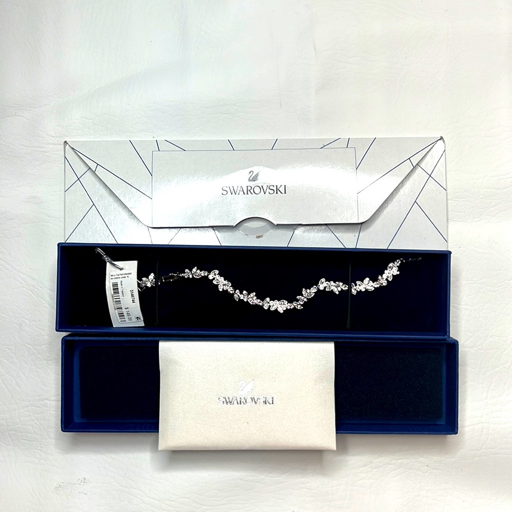 Swarovski Diapason bracelet new in box with original tags.